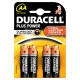 DURACELL pila alcalina Plus Power LR6 AA PACK-4